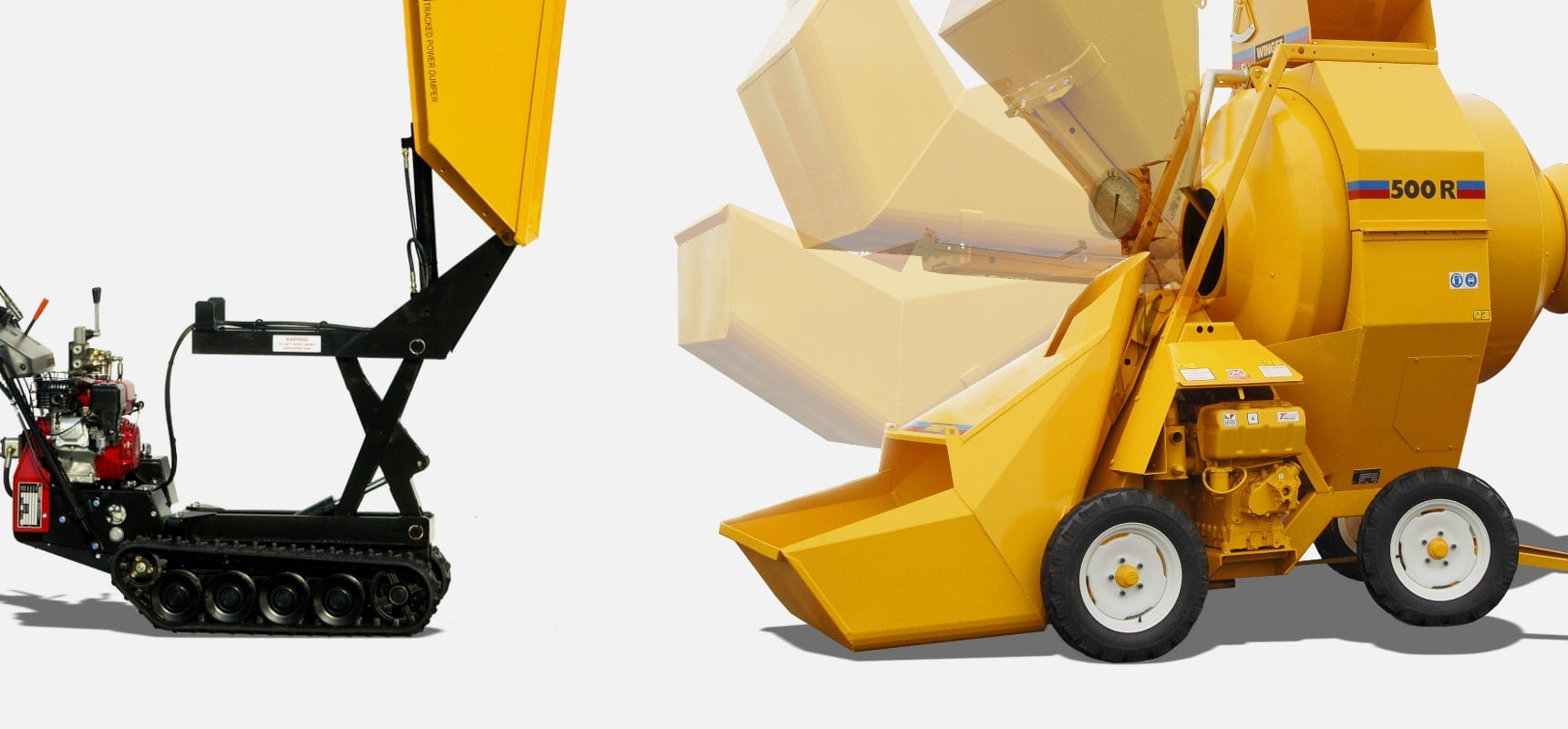 A selection of Winget construction products
